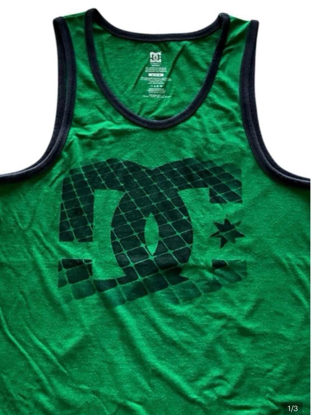 “DC” Tank Top w/ Black Logo